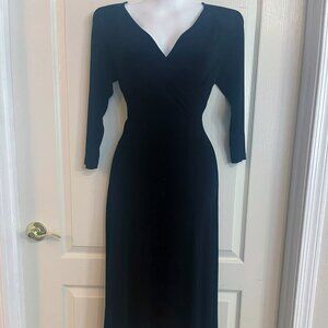 Chicos Travelers Dress BLK Medium